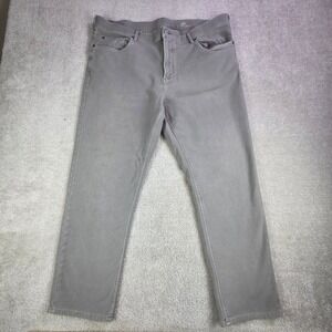 FAHERTY Men's Stretch Terry 5 Pocket Pant Lot (2) Gray Size 40x28